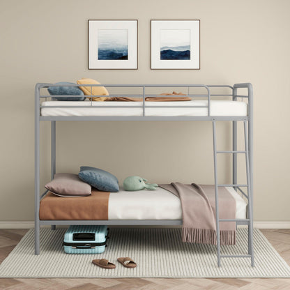 Carson T/T Bunk Bed - Glossy Silver