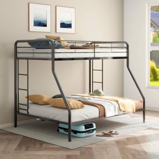 Carson T/F Bunk Bed - Glossy Black