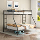 Carson T/F Bunk Bed - Glossy Black