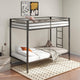 Alevera T/T Bunk Bed - Matte Black
