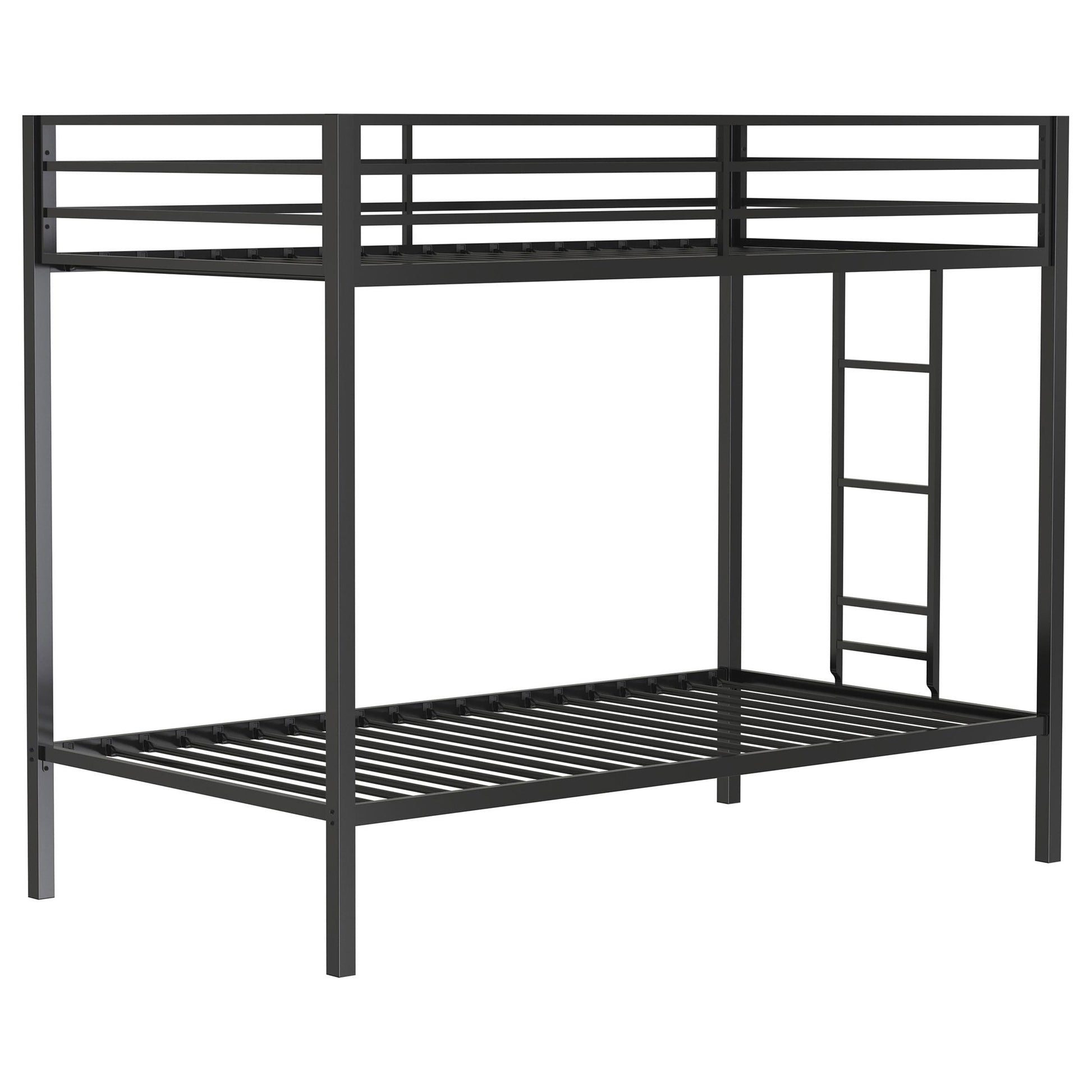 Alevera T/T Bunk Bed - Matte Black