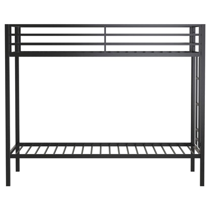 Alevera T/T Bunk Bed - Matte Black