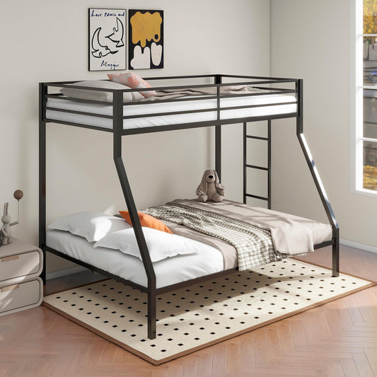 Alevera T/F Bunk Bed - Matte Black