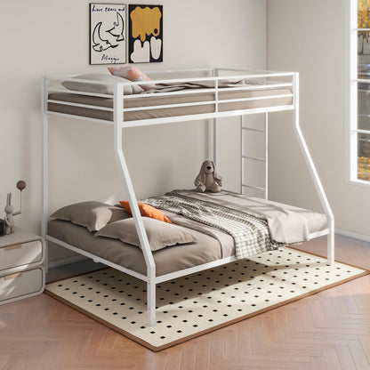 Alevera T/F Bunk Bed - Matte White