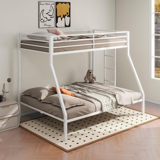 Alevera T/F Bunk Bed - Matte White