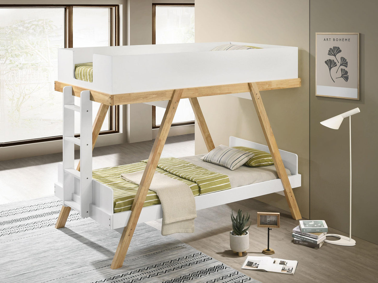 Frankie T/T Bunk Bed - White