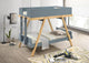 Frankie T/T Bunk Bed - Van Courtland Blue