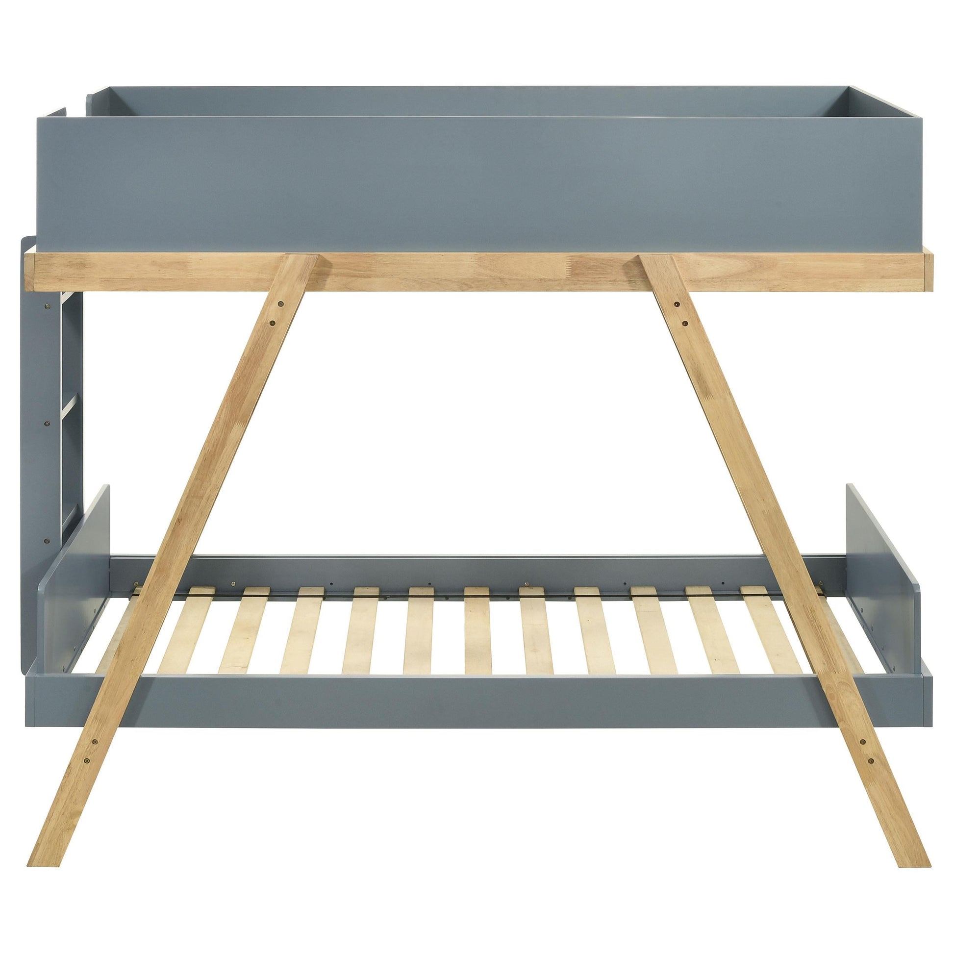 Frankie Twin / Twin Bunk Bed - Van Courtland Blue