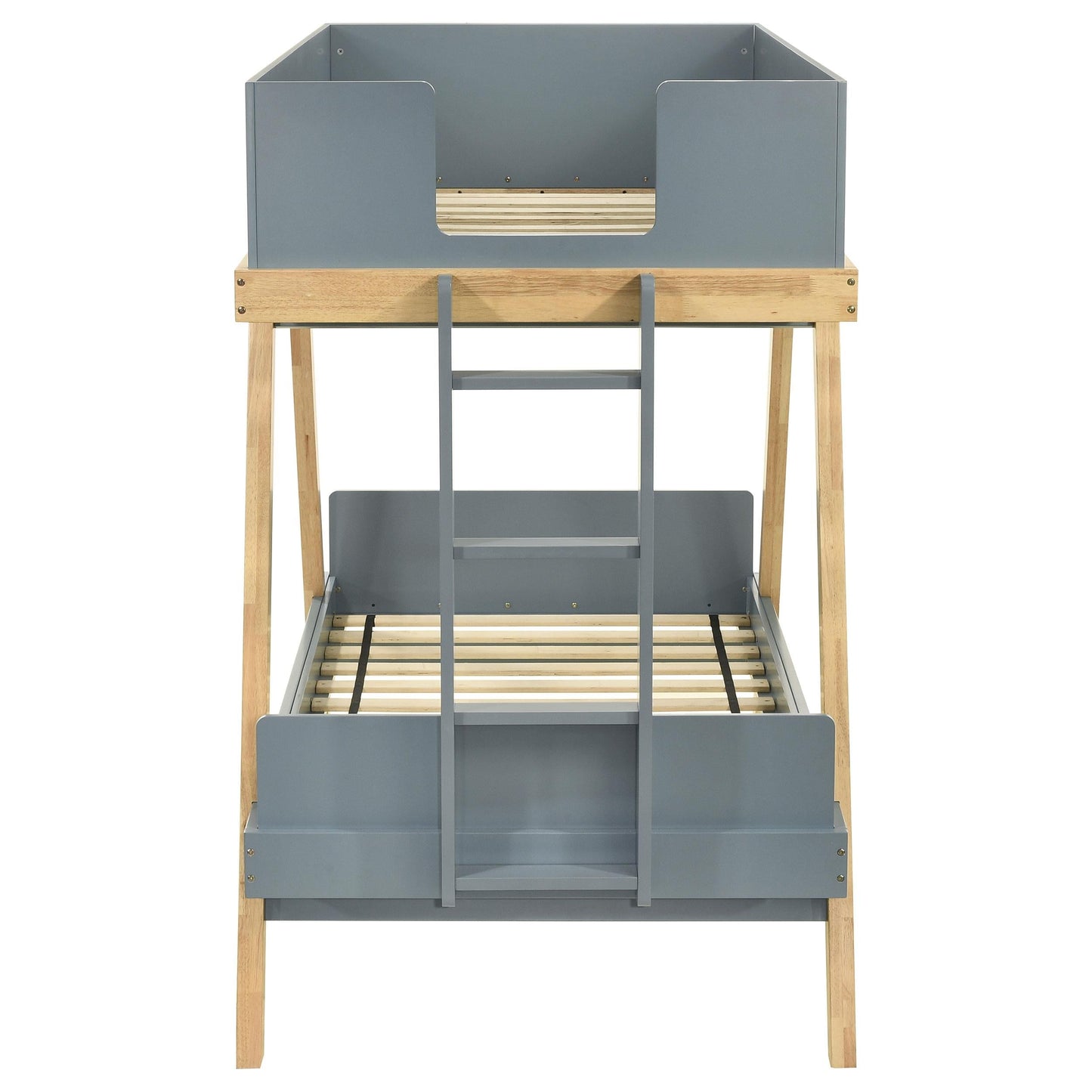 Frankie Twin / Twin Bunk Bed - Van Courtland Blue