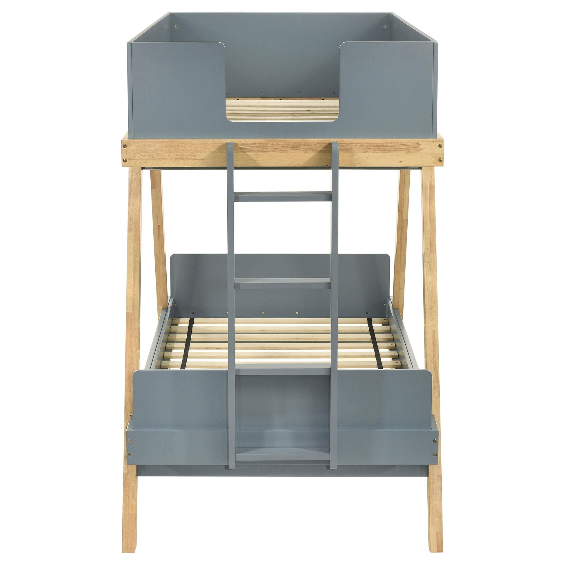 Frankie Twin / Twin Bunk Bed - Van Courtland Blue