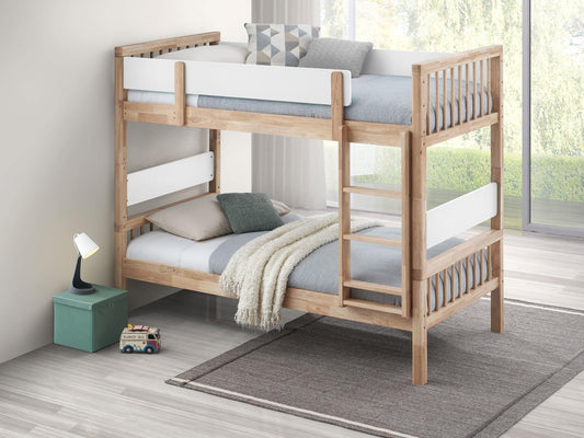 Dakota T/T Bunk Bed in Natural - Coaster Furniture