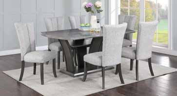 D490T-GY Dining Set