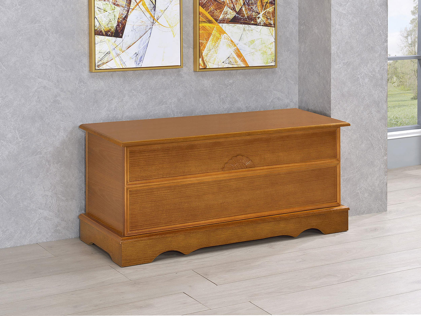 Paula Cedar Chest - Honey