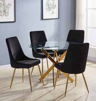 D628-GD Dining Set