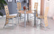 D652 Beige / Grey Table Dining Set