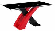 D612-RD Dining Set