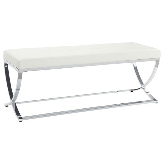 Walton Bench in Black - Coaster Furniture