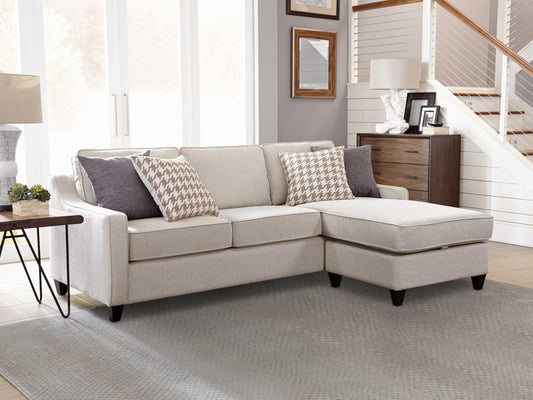 Mcloughlin Sectional in Platinum - Coaster Furniture