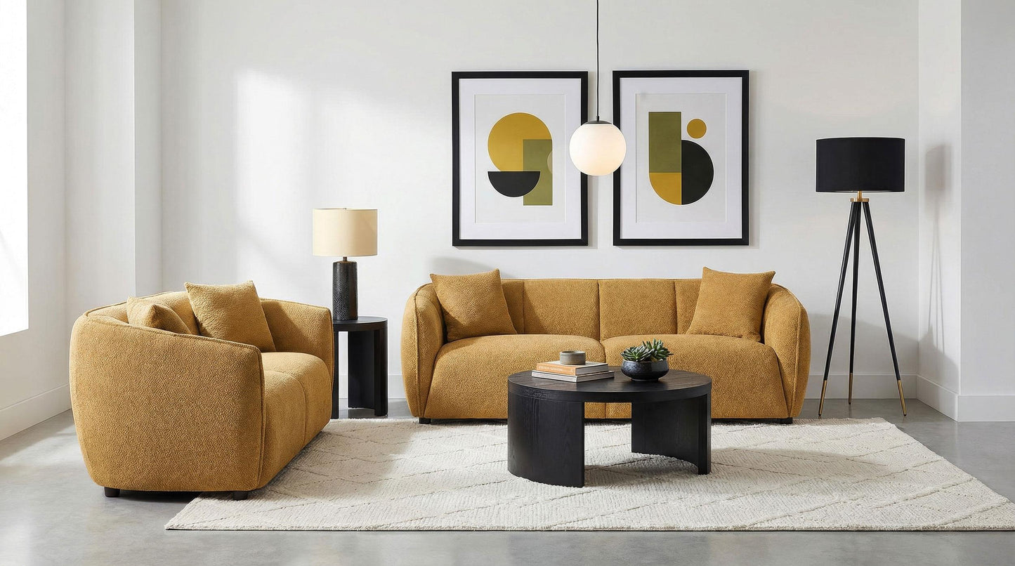 Aleisha Stationary Sofa Set