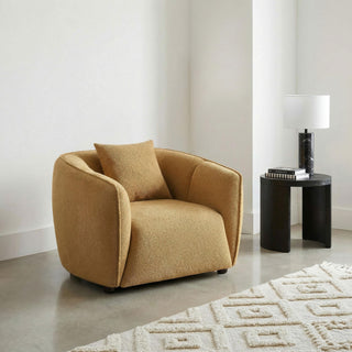 Aleisha Chair in Mustard Yellow - Coaster Furniture