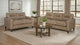 Scotland Stationary Sofa Set in Black - Coaster Furniture