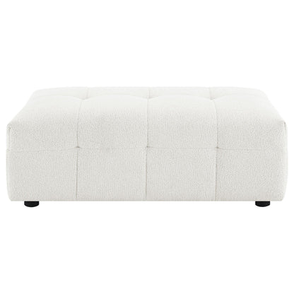 Everly Ottoman in Off White - Coaster Furniture