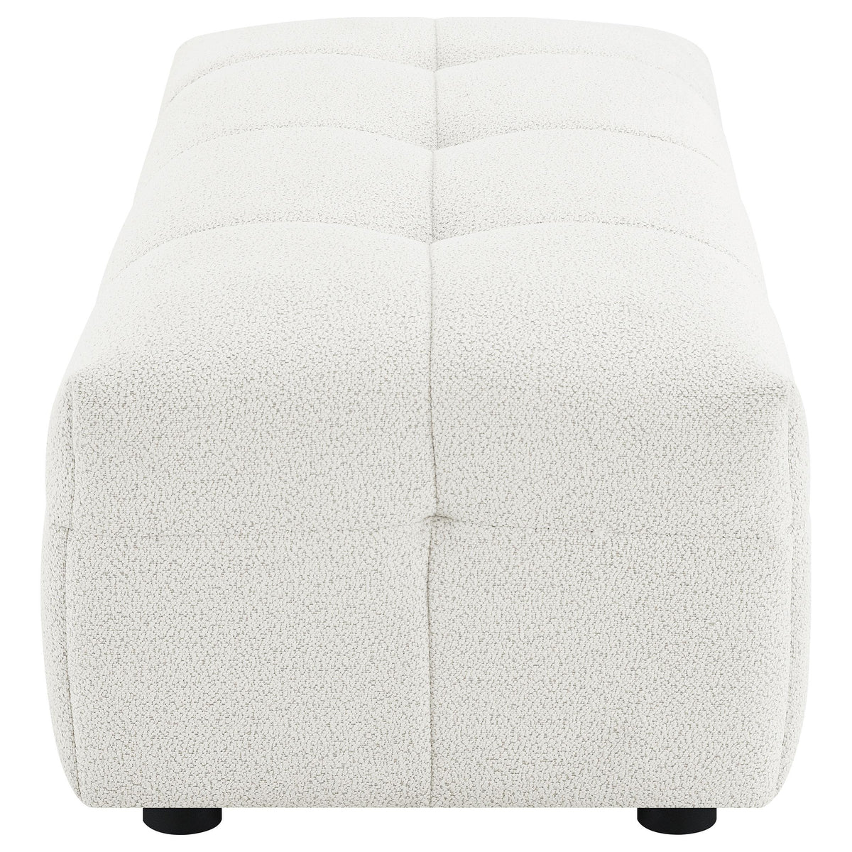 Everly Ottoman in Off White - Coaster Furniture