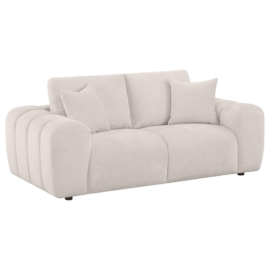 Burnett Loveseat in Burnt Orange - Coaster Furniture