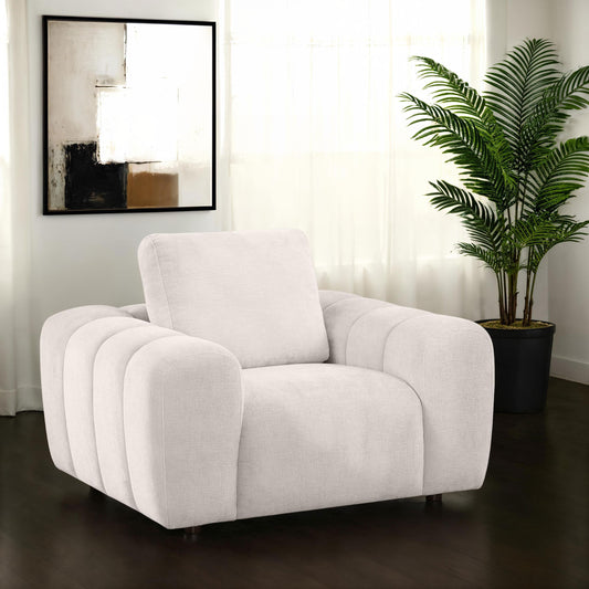 Burnett Accent Chair in Burnt Orange - Coaster Furniture