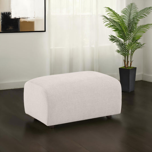 Burnett Ottoman in Burnt Orange - Coaster Furniture