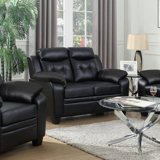 Finley Loveseat in Black - Coaster Furniture
