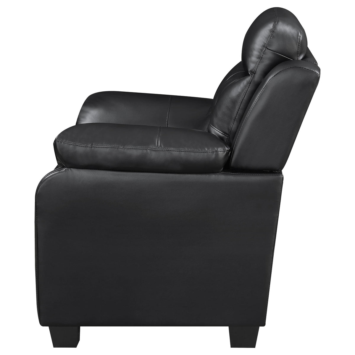 Finley Loveseat in Black - Coaster Furniture