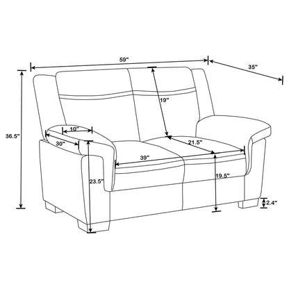 Arabella Stationary Sofa Set
