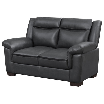 Arabella Loveseat in Grey - Coaster Furniture