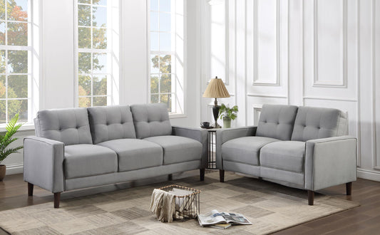 Bowen Stationary 2-Piece Set in Grey - Coaster Furniture