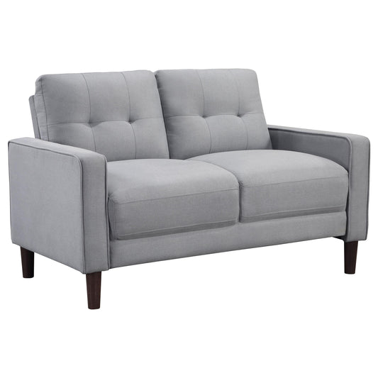 Bowen Loveseat in Grey - Coaster Furniture
