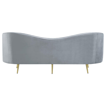 Sophia 2-Piece Sofa Set in Grey - Coaster Furniture