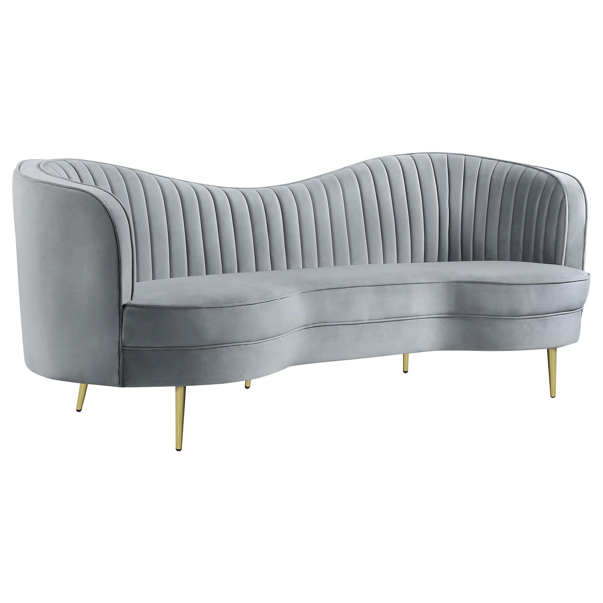 Sophia 3-Piece Sofa Set in Grey - Coaster Furniture