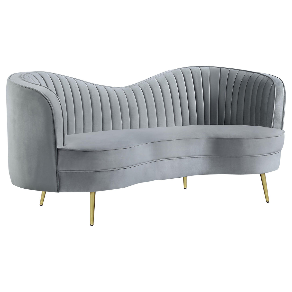 Sophia 3-Piece Sofa Set in Grey - Coaster Furniture