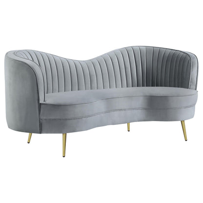 Sophia 3-Piece Sofa Set in Grey - Coaster Furniture