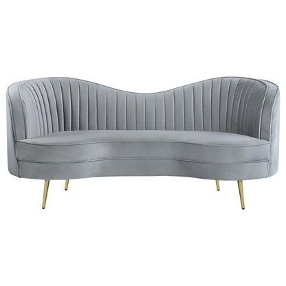 Sophia 3-Piece Sofa Set in Grey - Coaster Furniture