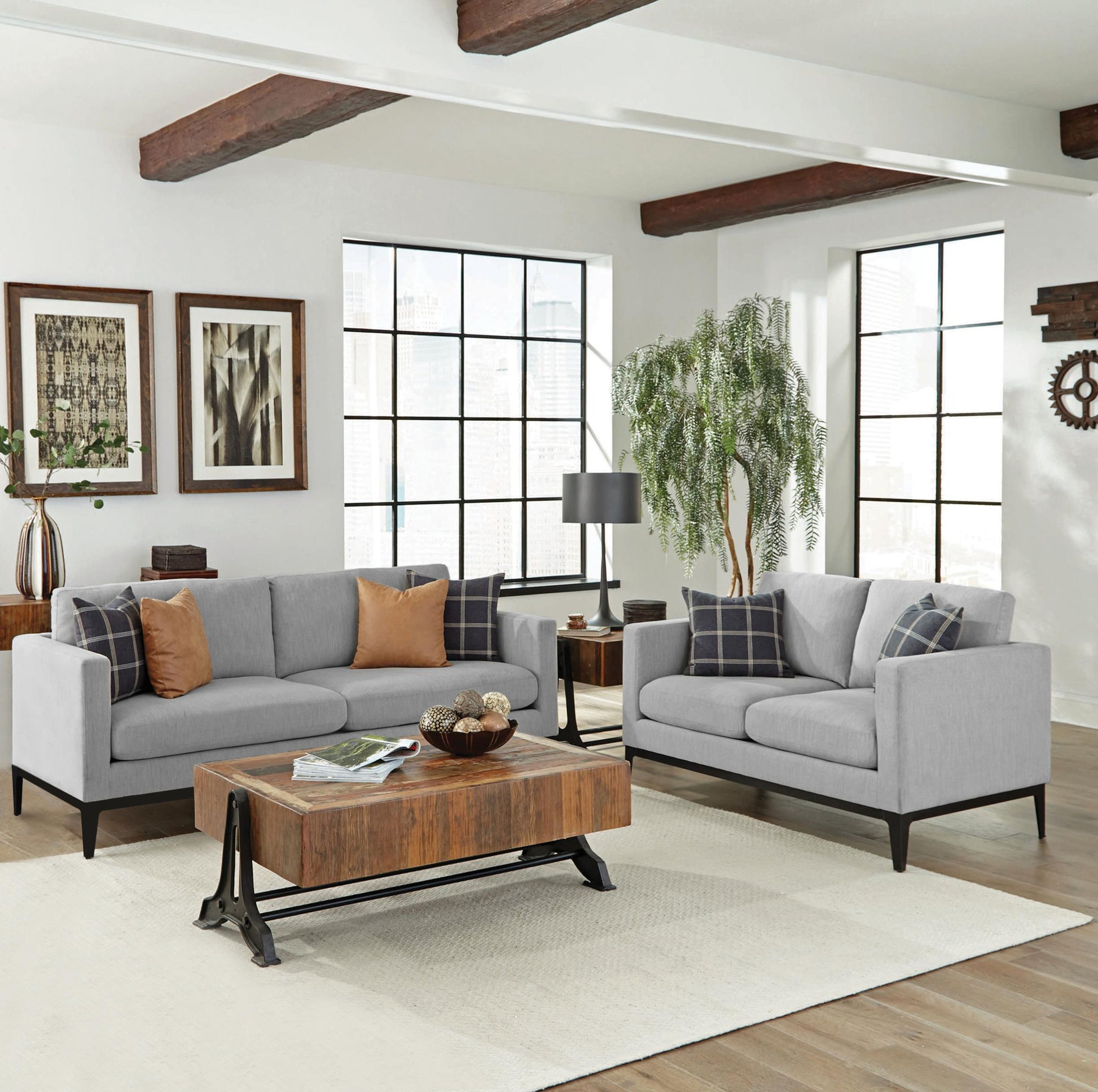 Apperson Stationary Sofa Set