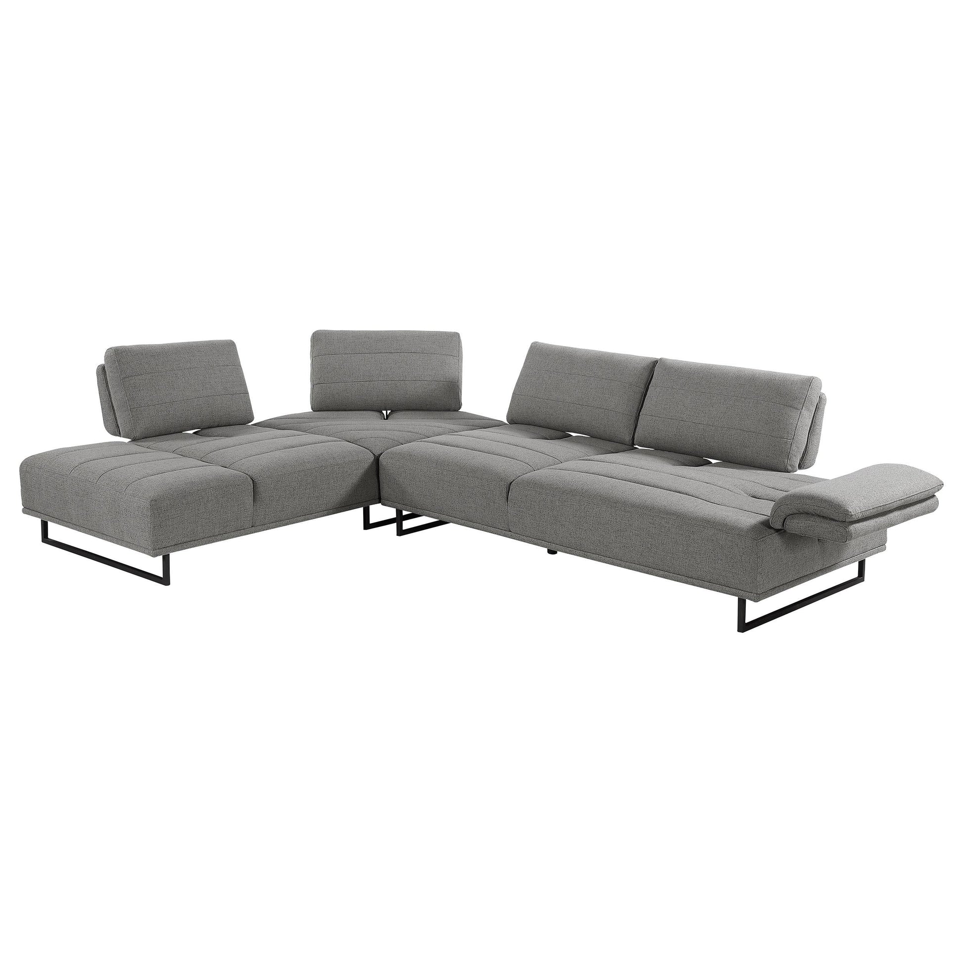 Arden Sectional in Taupe - Coaster Furniture