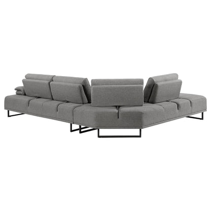 Arden Sectional in Taupe - Coaster Furniture