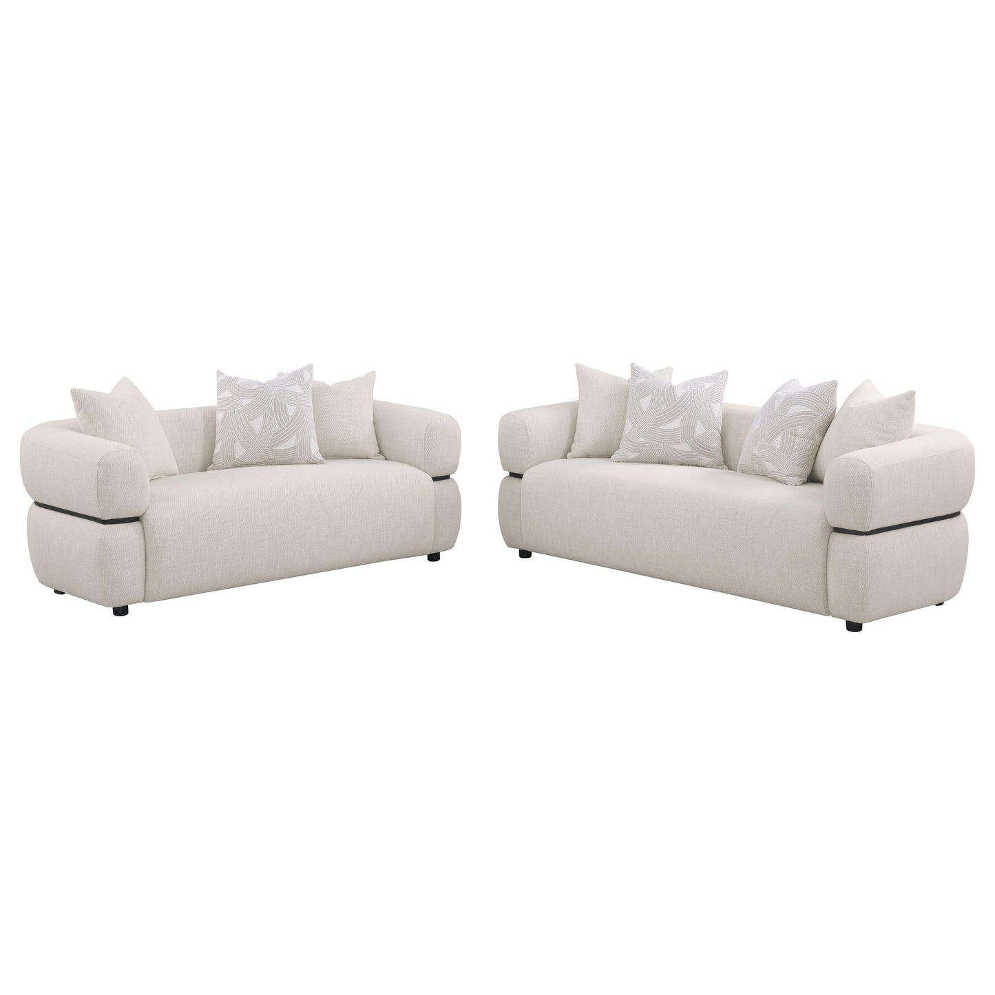 Jeanette Stationary Sofa Set