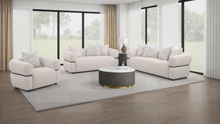 Jeanette Stationary Sofa Set