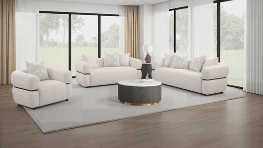 Jeanette Stationary Sofa Set