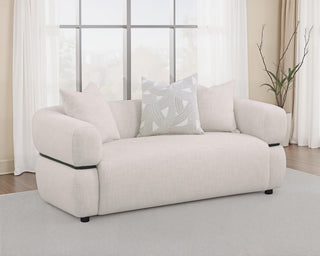 Jeanette Loveseat in Beige - Coaster Furniture