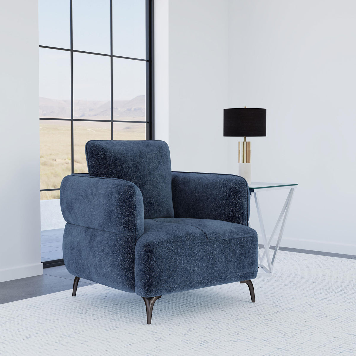 Lively Chair in Blue - Coaster Furniture