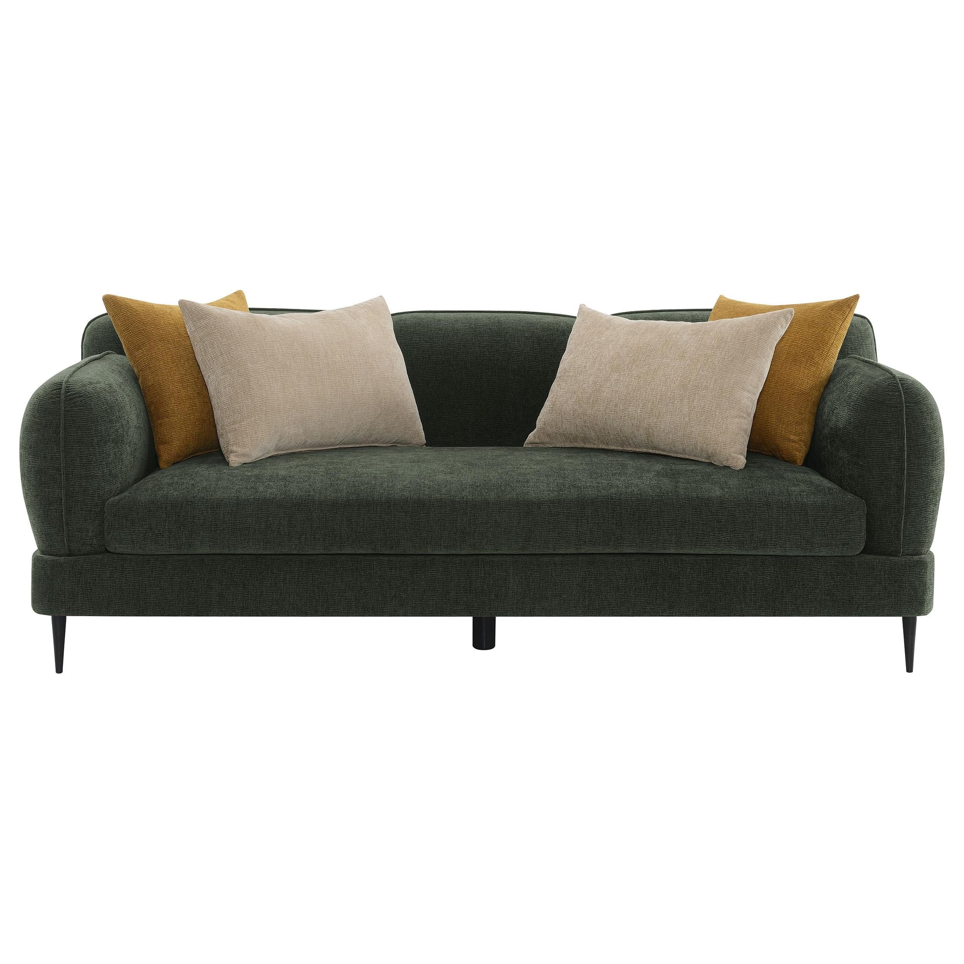 Jade Stationary Sofa Set - Green